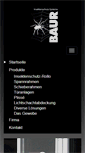 Mobile Screenshot of baur-uttigen.ch